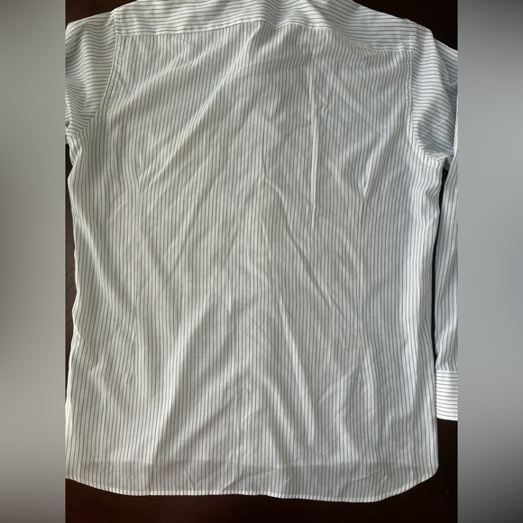 Dior Men's White Striped Button Down Shirt - Picture 9 of 10